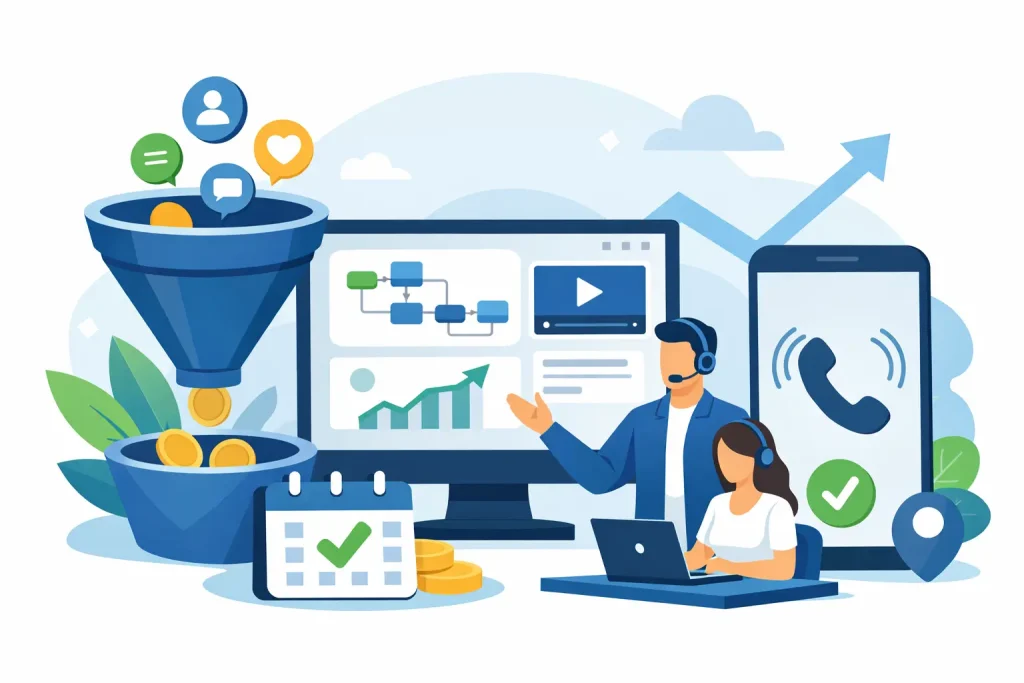 GoHighLevel Funnel Setup Service That Books Calls